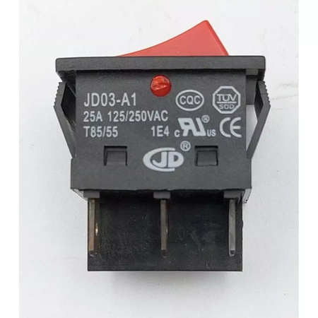 #8 Przełącznik 6/12V JD03-A1 do prostownika DEDRA DEP010