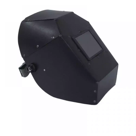 Przyłbica spawalnicza uchylna DEDRA DES009, filtr 80x100