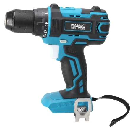 Wiertarko-wkrętarka akumulatorowa, wkrętarka 18V, DEDRA SAS+ALL DED7041 50Nm, 13mm, 2-biegi