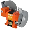 Szlifierka stołowa, dwutarczowa A067130 PANSAM 250W, 150x20mm, 200x20mm, do pracy na sucho i mokro