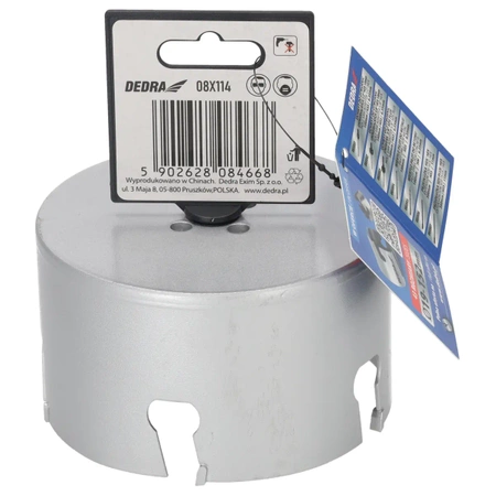 Otwornica uniwersalna TCT  DEDRA 08X114 114mm 5/8''