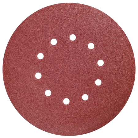 Tarczki ścierne z otworami do szlifierek do gipsu DEDRA DED7749B1 225mm, gr.80, 5szt.