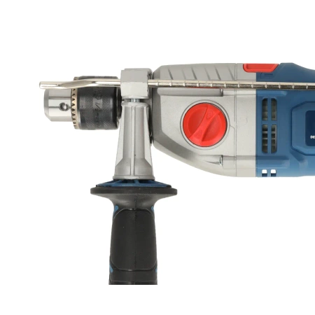 Wiertarka udarowa DEDRA DED7961 1100W, dwa biegi, 0-1200, 0-3200 obr/min, uchwyt kluczykowy 13mm, korpus aluminiowy