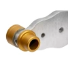 Zgrzewarka do rur i złączek z tworzyw sztucznych DEDRA DED7514 1500W, walizka metalowa, zakres 16-63mm, PE, PP, PB