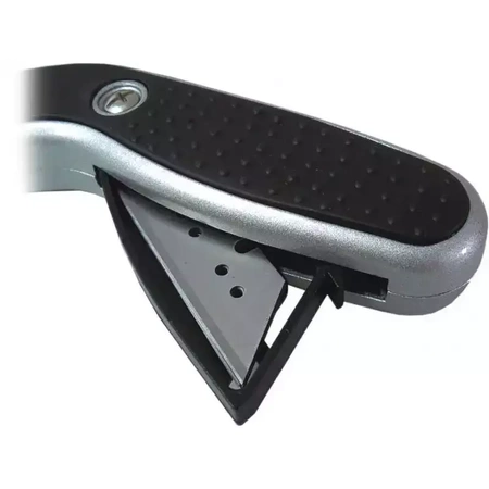 Nóż z 6 ostrzami DEDRA M9019 trapezowy, obudowa metal+guma