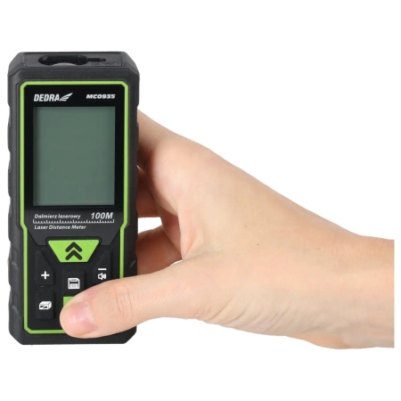 Dalmierz laserowy 100m DEDRA MC0935, dalmierz laserowy do domu