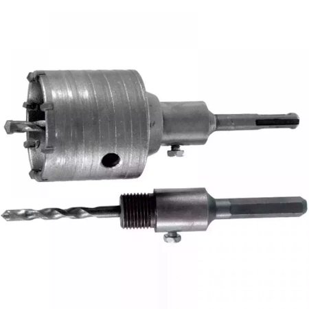 Wiertło koronkowe DEDRA DED1506-2 80mm HM z SDS+ i HEX