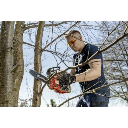 Piła spalinowa łańcuchowa, mini piła łańcuchowa Garden DEDRA DED8719, moc 1,0 kW 25,4 cm³, prowadnica 10" 25 cm