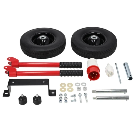 Agregat prądotwórczy, generator DEDRA DEGB7503K moc max. 6,5kW, 6000W, miedziane uzwojenie silnika, 1x400V, 1x230V