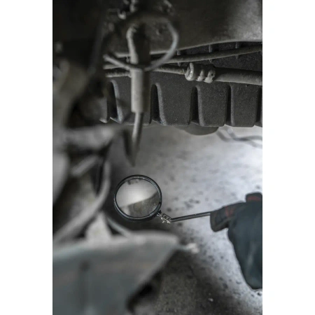 Lusterko inspekcyjne 70mm LED, teleskop.285-880mm, okrągłe, DEDRA 06F801