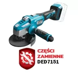 Części zamienne do szlifierki kątowej DEDRA DED7151
