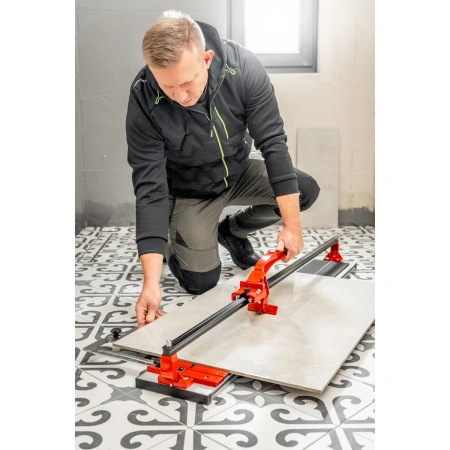 Przecinarka do płytek, maszynka ręczna do glazury DEDRA 1154 1200mm, 120cm, łożyskowana, prowadnica profil ''X"