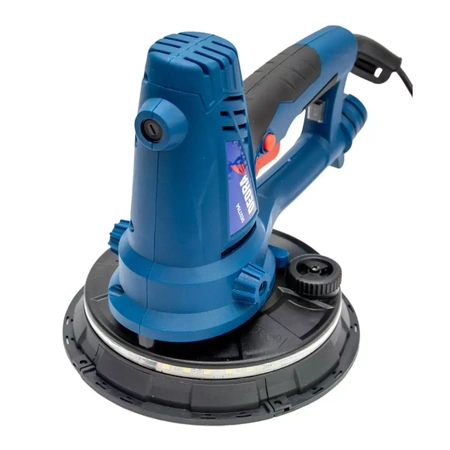 Szlifierka ręczna do gipsu LED DEDRA DED7764 750W, tarcza 180mm, do gładzi gipsowej, z odsysaniem