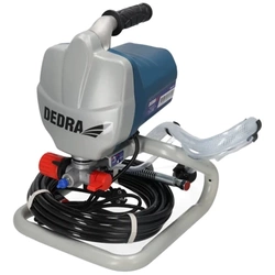 Agregat malarski hydrodynamiczny, wysokociśnieniowy, bezpowietrzny, DEDRA DED7421 650W, 205bar, wąż 7,5m