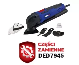 Części zamienne do narzędzia wielofunkcyjnego DEDRA DED7945