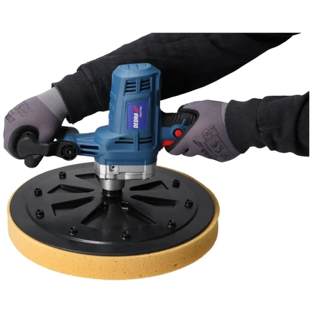 Zacieraczka do tynków 750W 375mm, gąbka, papier, tarcza, DEDRA DED7769