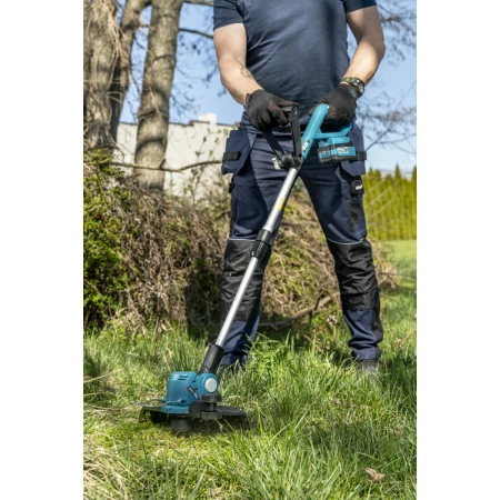 Podkaszarka akumulatorowa 18V, DEDRA SAS+ALL DED6991, szerokość koszenia 300 mm