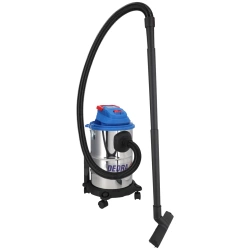 Odkurzacz do pracy na sucho/mokro DEDRA DED6610, moc 1200W, pojemność 20 l, filtr bawełniany + worek