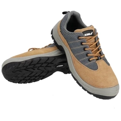 Półbuty bezpieczne, buty BHP  DEDRA BH9P3-42 zamszowe, rozmiar: 42, kat.S1 SRC