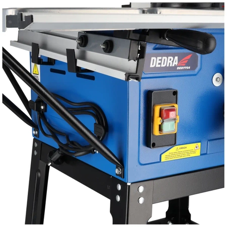 Pilarka stołowa do drewna, krajzega, cyrkularka DEDRA DED7754 2000W, tarcza 254mm