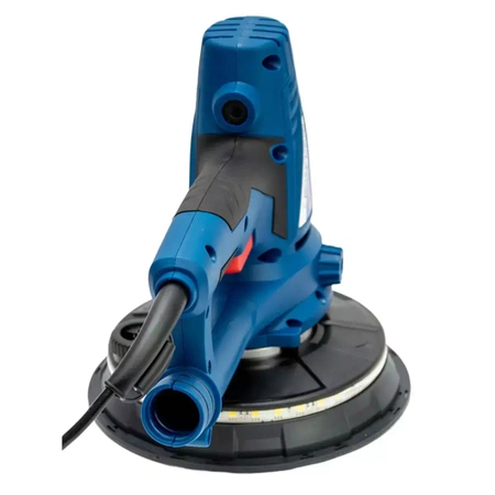 Szlifierka ręczna do gipsu LED DEDRA DED7764 750W, tarcza 180mm, do gładzi gipsowej, z odsysaniem