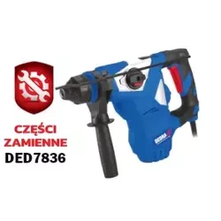 Części zamienne do młotowiertarki DEDRA DED7836
