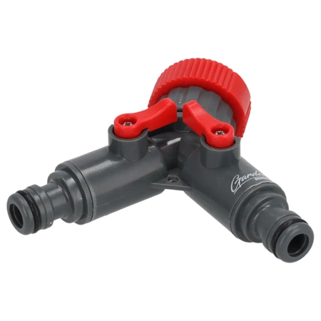 Przyłącze kranowe podwójne 3/4" - 1", karta GARDEN DEDRA 80N002K