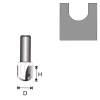 Frez rowkujący DEDRA 07F073B U T8 D25,4 H22,5 R12,7mm