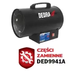 Części zamienne do nagrzewnicy gazowej DEDRA DED9941A