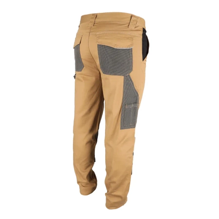 Spodnie ochronne DEDRA BH42SP-LD LD/54, 97% bawełna +3% elastan, Slim line 270g/m2