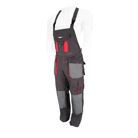Spodnie ochronne ogrodniczki DEDRA BH2SO-XL  XL/56, gramatura 265g/m2