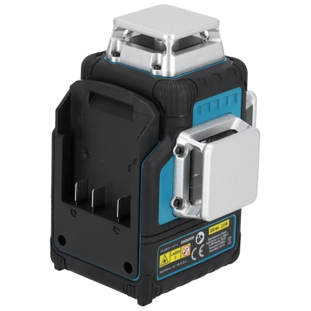 Multilaser 3D, poziomica laserowa 3D, DEDRA SAS+ALL DED6910 zielony laser, OSRAM