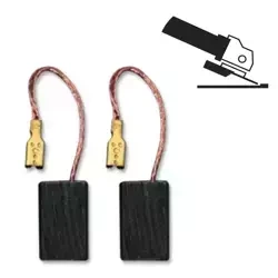 Szczotki elektrografitowe DEDRA YSG023 do szlifierki kątowej DED7954