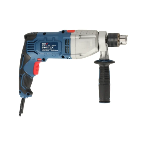 Wiertarka udarowa DEDRA DED7961 1100W, dwa biegi, 0-1200, 0-3200 obr/min, uchwyt kluczykowy 13mm, korpus aluminiowy