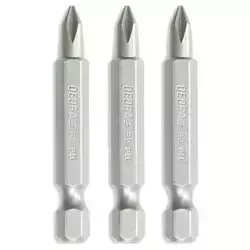 Zestaw końcówek wkrętakowych, bitów DEDRA 18A07S04 Phillips PH1/2/3, 50mm blister