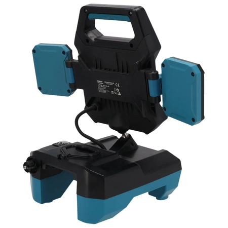 Lampa warsztatowa 18V/230V DEDRA SAS+ALL DED6907HL SMD LED, 25W (18V 2250lm)/45W(230V 4000lm), odpinany kabel