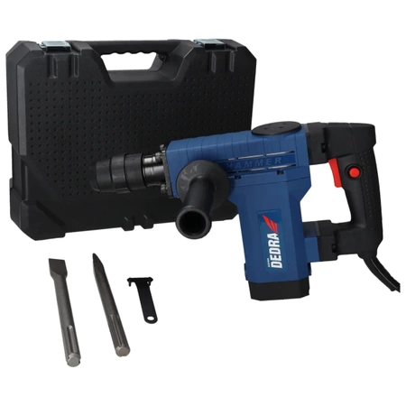 Młot wyburzeniowy, udarowy DEDRA DED7849 1150 W, siła udaru 15J, SDS-MAX