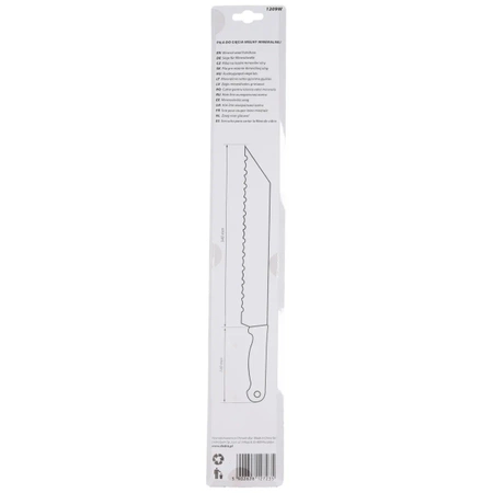 Piła ręczna do cięcia wełny mineralnej DEDRA 1209W, długość ostrza 335 mm, długość całkowita 470mm