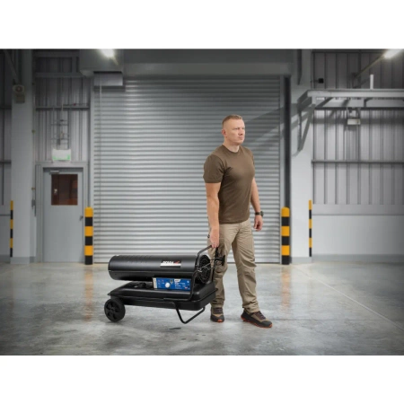 Nagrzewnica olejowa 51kW, termostat, kółka, czarna DEDRA DED9964AT