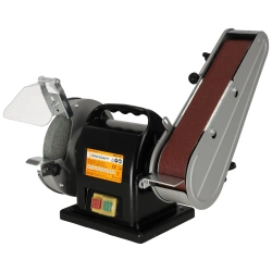 Szlifierka stołowa z taśmą A067140 PANSAM 200W, 150x20mm, do pracy na sucho