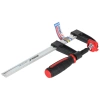 Ścisk stolarski typu F 300x80 mm, 2-materiałowa rękojeść, DEDRA 12A180