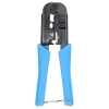 Zaciskarka do złączy modularnych, szczypce elektrotechniczne, DEDRA 1268 RJ45, RJ12, RJ11, 4P4C, 4P2C