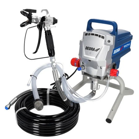 Agregat malarski hydrodynamiczny 950W z przedłużką, 2 l/min, wąż15m, pistolet 517, DEDRA DED7424