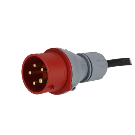 Nagrzewnica elektryczna 5kW, 400V, kwadratowa, czerwona DEDRA DED9922