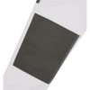 Spodnie ochronne DEDRA BH4SP-S S/48, białe, White line 190g/m2
