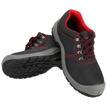 Półbuty bezpieczne, buty BHP  DEDRA BH9P1A-38 skórzane, rozmiar: 38, kat.S1P SRC