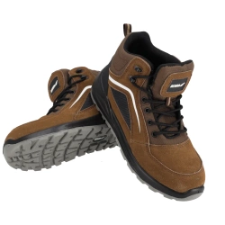 Trzewiki bezpieczne, buty BHP  DEDRA BH9T2A-40 zamszowe, rozmiar: 40, kat.S1P SRC