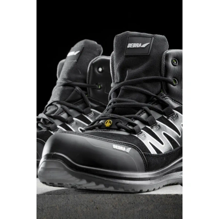Trzewiki bezpieczne, buty BHP DEDRA BH9T6V-43 zamsz, rozm.: 43, kat.S1,kompozytowy podnosek