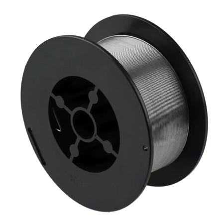 Drut spawalniczy samoosłonowy 0.8mm, 1kg E71T-GS DEDRA DESMF08010 szpula plastik 