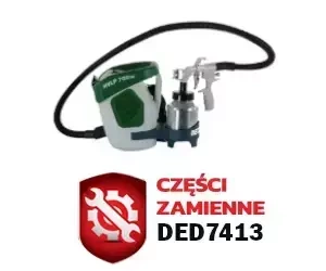 Części zamienne do agregatu malarskiego DED7413